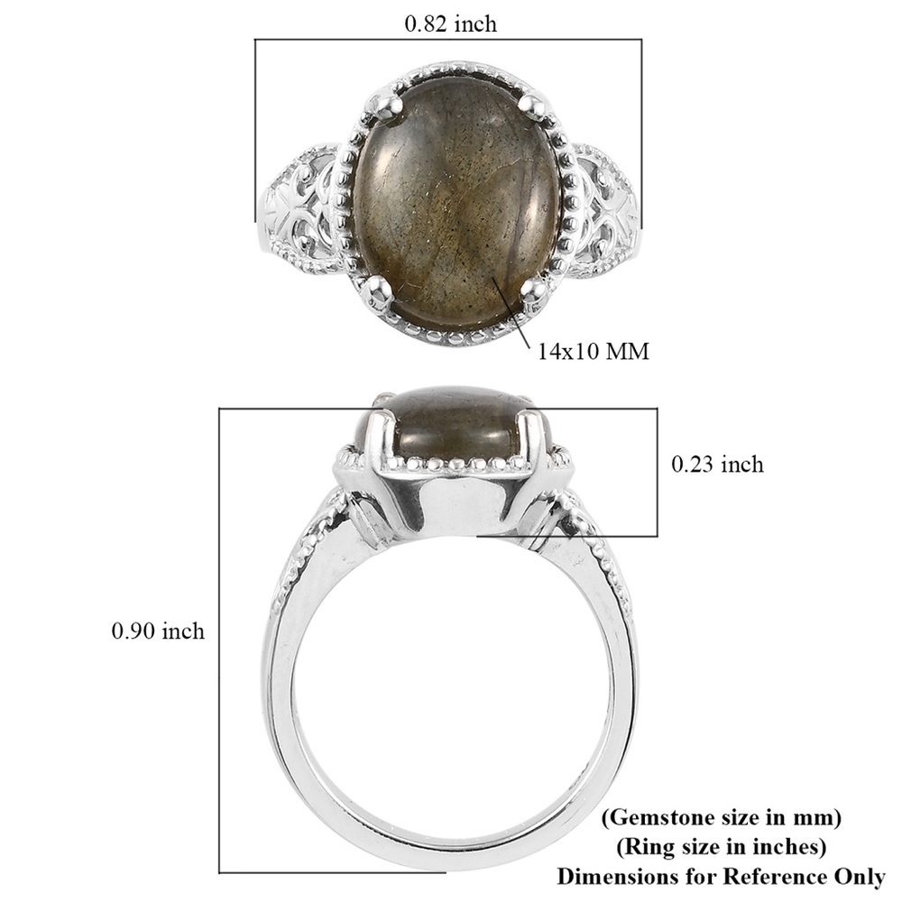 Labradorite Ring - Picture 7 of 7